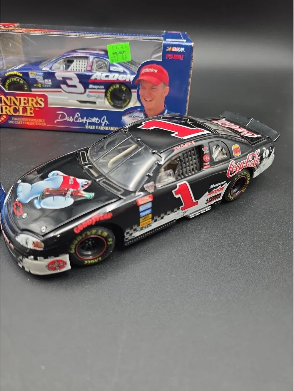 Lot Of 3 Vintage 1/24 Scale Dale Earnhardt Jr. Diecast Nascar Cars Coca Cola